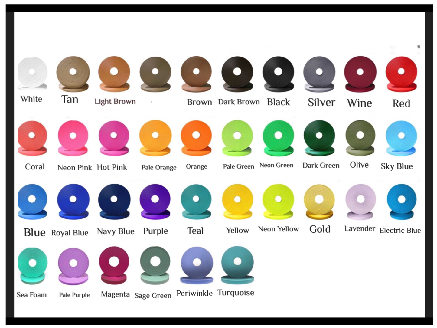 Standard BioThane Lead (19mm) - Choose Your Colour