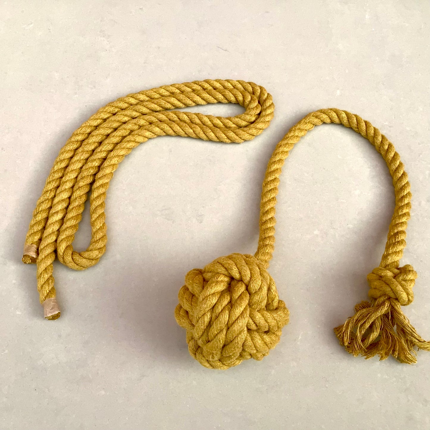 Gold Ball Rope Toy