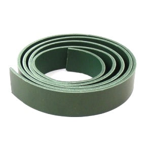 Full Grain Leather Collar - Green