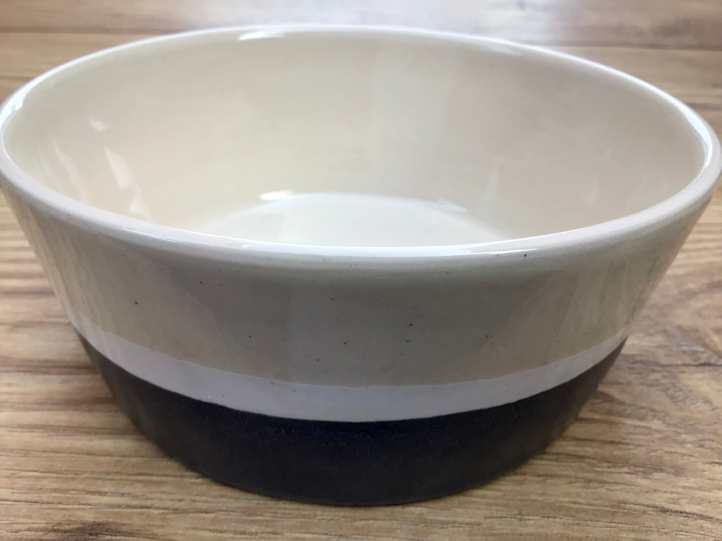 Handcrafted Black Pet Bowl made in Wales