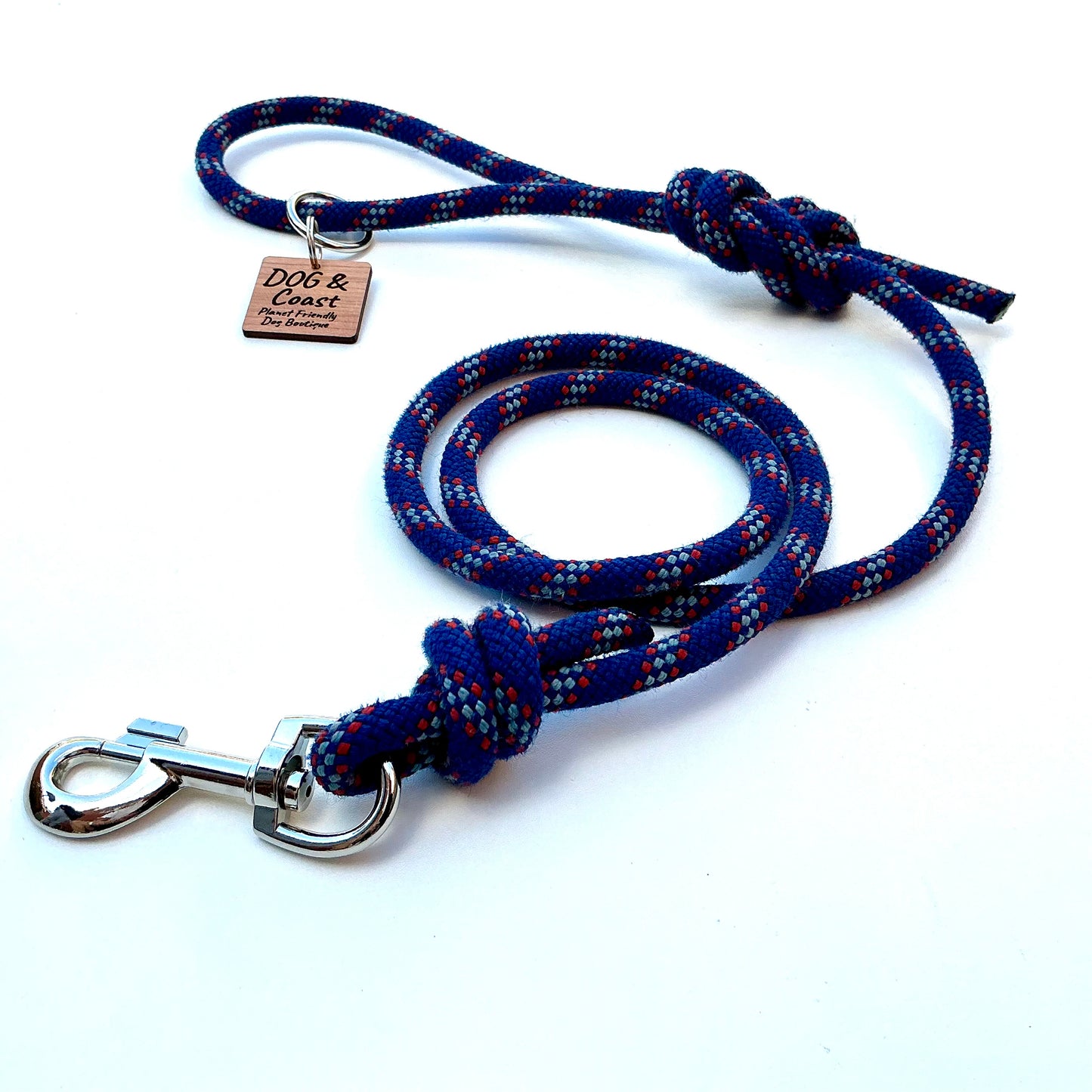Navy Blue Climbing Rope Lead