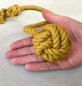 Gold Ball Rope Toy