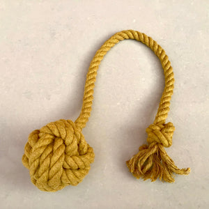 Gold Ball Rope Toy