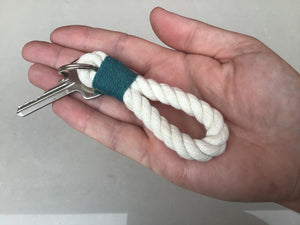 Gold Rope Key Ring