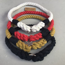 Load image into Gallery viewer, Chunky Rope ID Rope Collar
