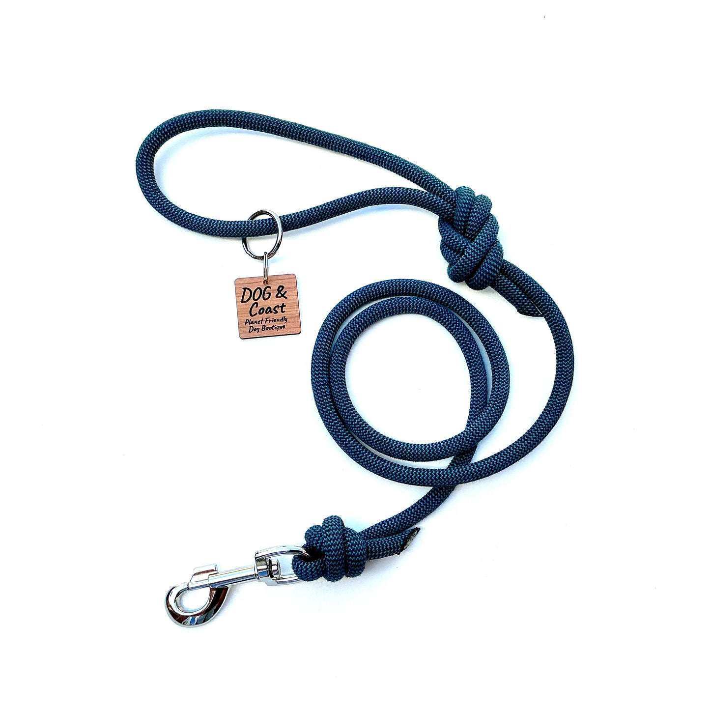 Blue Climbing Rope Lead
