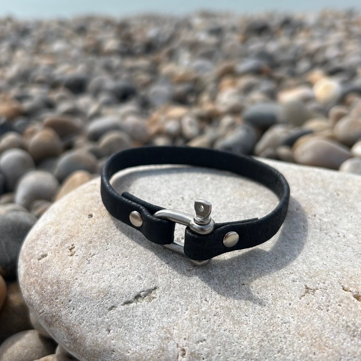 Cork D Shackle Bracelet