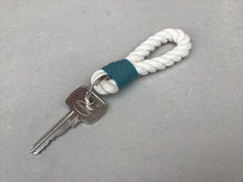 Load image into Gallery viewer, Black Rope Key Ring
