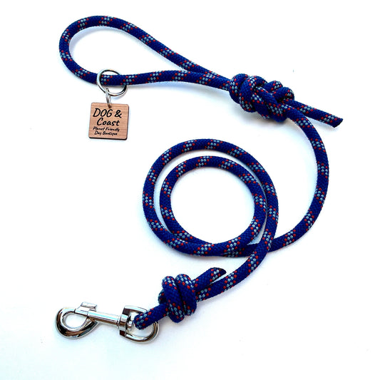 Navy Blue Climbing Rope Lead