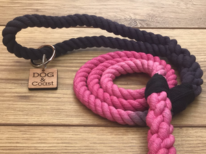 Hot Pink Rope Collar