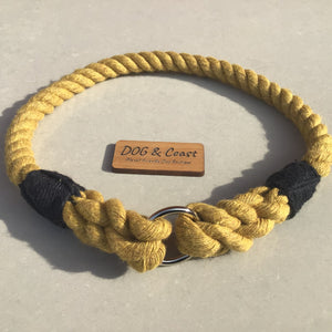 Chunky Rope ID Rope Collar