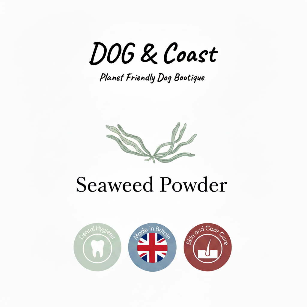 DOG & Coast Seaweed Powder Label - No Line