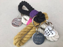 Load image into Gallery viewer, Dog Mum Rope Key Ring
