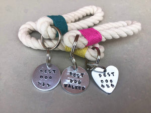 Dog Mum Rope Key Ring
