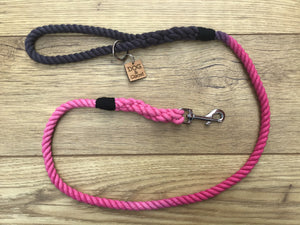 Hot Pink Rope Lead