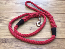 Load image into Gallery viewer, Red Rope Lead
