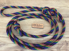 Load image into Gallery viewer, Rainbow Rope Slip Lead
