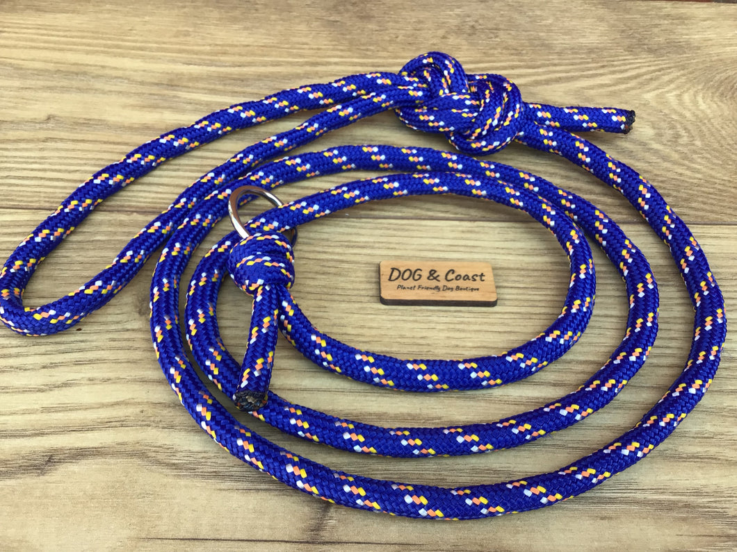Blue Rope Slip Lead