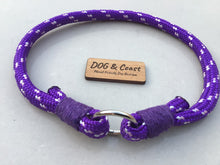 Load image into Gallery viewer, Purple PPM ID Rope Collar
