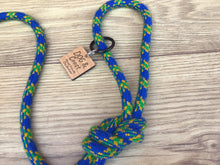 Load image into Gallery viewer, Blue &amp; Green Climbing Rope Lead
