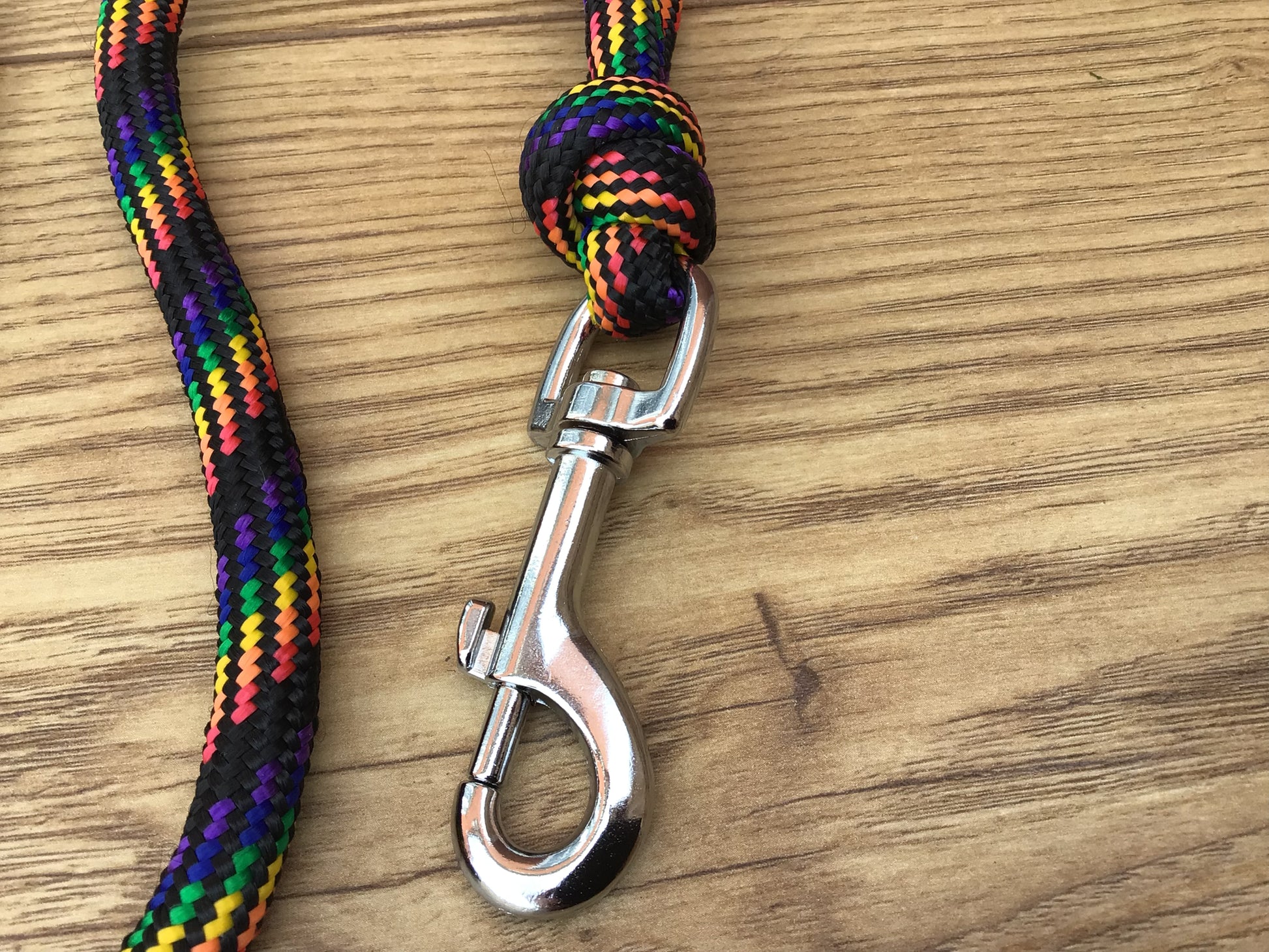 Rust Dog Rope Lead Rainbow Rope Dog Lead – DOG & Coast