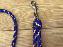 Load image into Gallery viewer, Blue Rope Dog Lead

