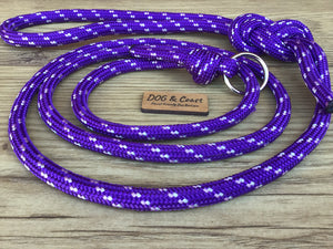Purple Rope Slip Lead