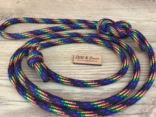 Load image into Gallery viewer, Rainbow Rope Slip Lead
