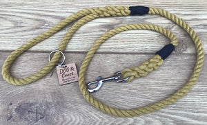 Gold Rope Lead